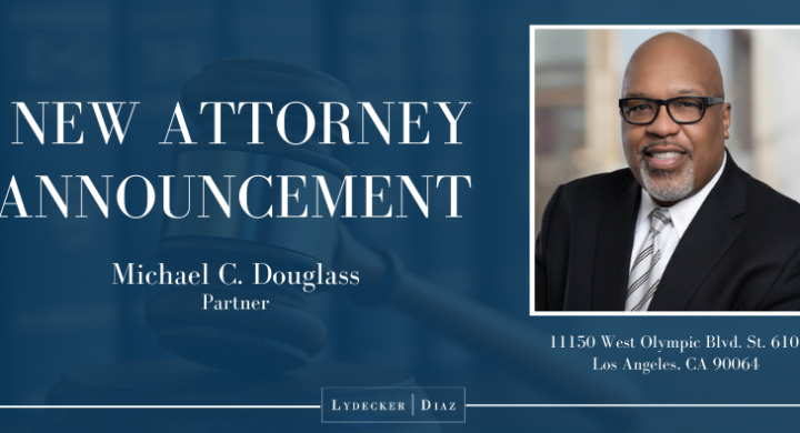 New Attorney Announcement - Michael Douglass